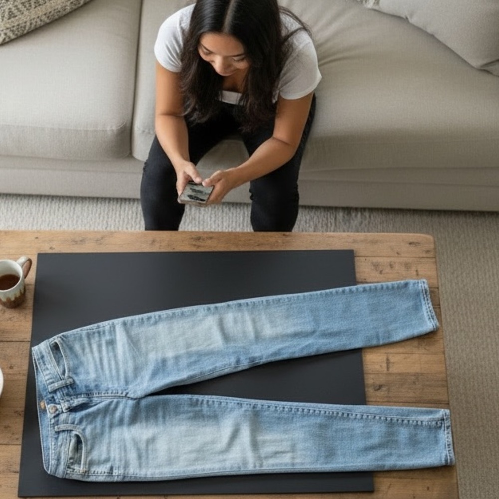 Abercrombie & Fitch Kids Blue Bootcut Jeans-Size 10